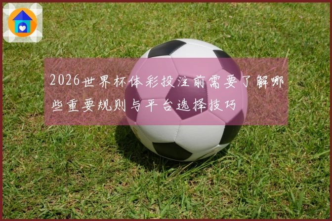 2026世界杯体彩投注前需要了解哪些重要规则与平台选择技巧