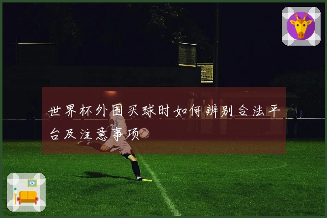 世界杯外围买球时如何辨别合法平台及注意事项