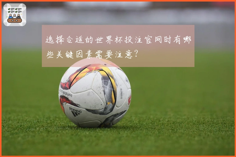 选择合适的世界杯投注官网时有哪些关键因素需要注意？